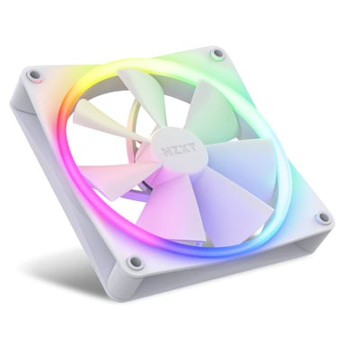 NZXT F140 RGB TWIN Boitier PC, Processeur Ventilateur 14 cm Blanc 2 pièce(s)