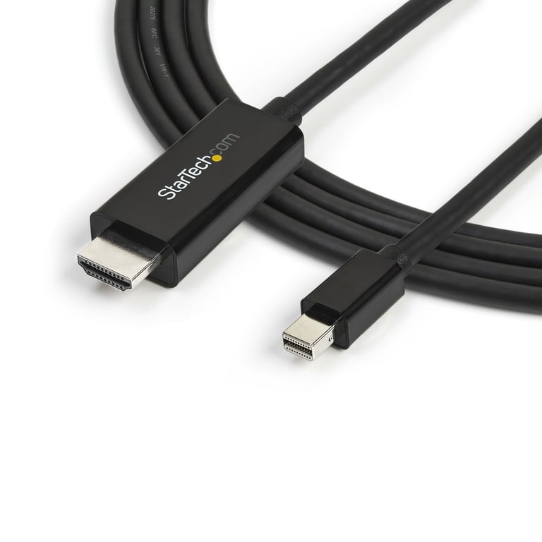 StarTech.com Câble adaptateur Mini DisplayPort vers HDMI de 3 m - 4K 30 Hz Noir - vue 6