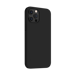Custodia antiurto in morbido silicone gel per Apple iPhone 12/12 Pro, nero satinato