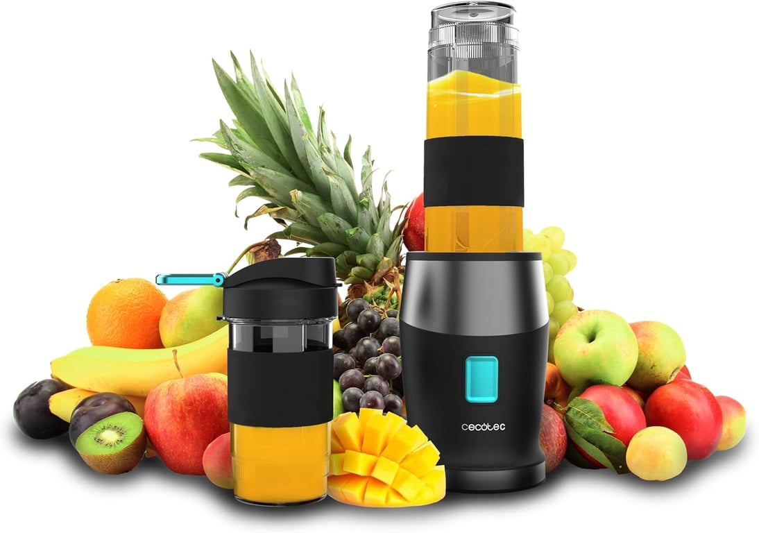 Mini Blender 500?W – 2 Gobelets Sport 570?ml Neuf