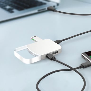 Hub Mini Ilo - rosso