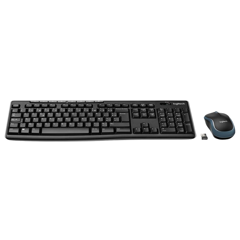 Logitech Wireless Combo MK270 Ensemble sans fil fiable - Neuf