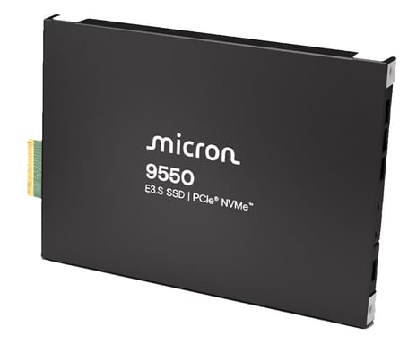 Micron 9550 PRO 15 To E3.S PCI Express 5.0 NVMe 3D TLC NAND
