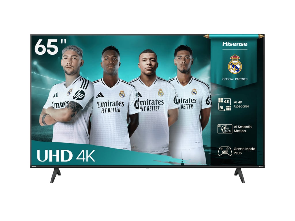 Hisense 65A6Q TV 165,1 cm (65 ) 4K Ultra HD Smart TV Wifi Noir 330 cd/m² - Neuf