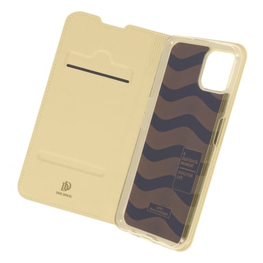 Funda Oppo Reno 4Z Tarjetero Soporte Dux Ducis Dorado