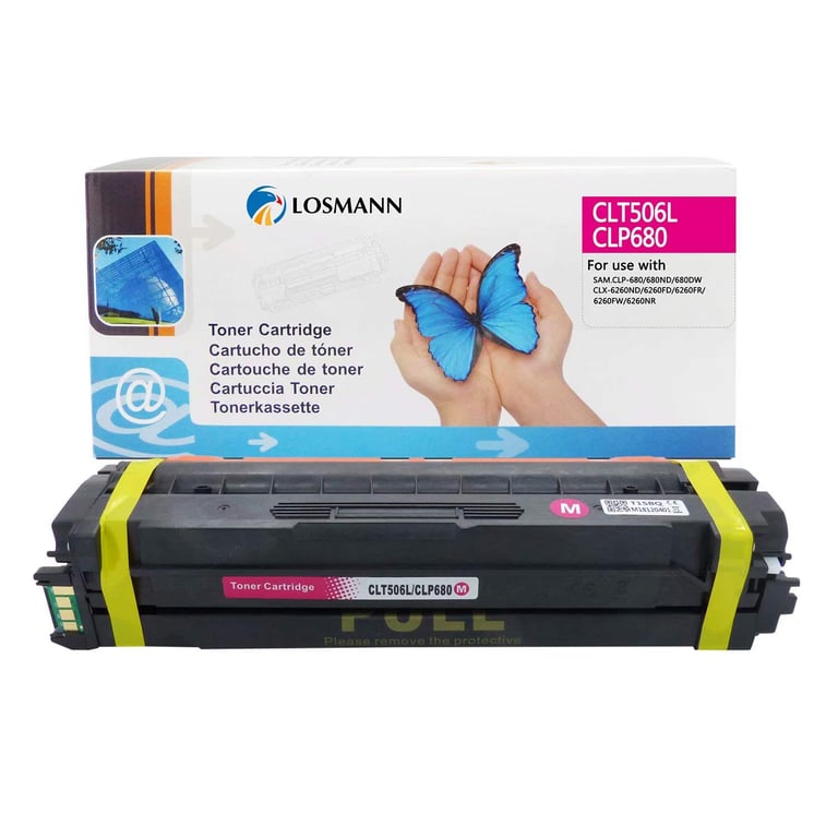 1x Cartouches de Toner Compatible pour CLT M506L M506 pour CLP 680 CLP 680DW CLP 680ND CLX 6260FD 6260FR CLX 6260FW CLX 6260ND CLX 6260 Neuf - vue 6