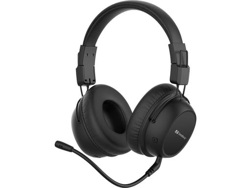 Sandberg 126-36 écouteur/casque Sans fil Arceau Gaming USB Type-C Bluetooth Noir