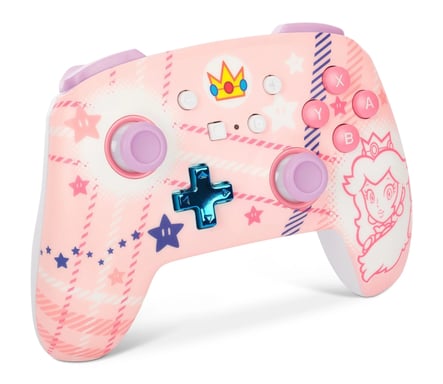 PowerA NSGP0255-01 mando y volante Rosa Bluetooth Gamepad Nintendo Switch, Nintendo Switch Lite, Nintendo Switch OLED