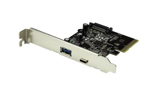 Microconnect MC-PCIE-ASM1142-CA scheda di interfaccia e adattatore Interno USB 3.2 Gen 1 [3.1 Gen 1] (1 x USB 3.1 Type C+A, PCIe - Chipset : ASMEDIA1142 Add one - USB-C ports and one USB Type A port to your computer through a PCIe slot - Warranty: 36M)