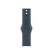 Apple MT2X3ZM/A Accessorio indossabile intelligente Fascia blu in fluoroelastomero