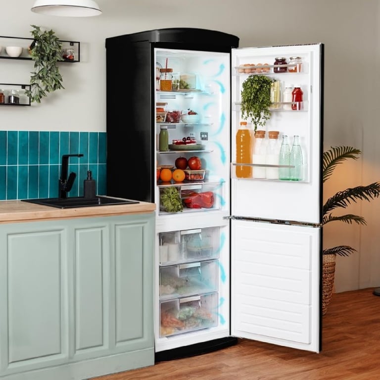 Réfrigérateur Combiné Cecotec Bolero CoolMarket Combi Origin 294+ – Total No Frost, 294 L - vue 6