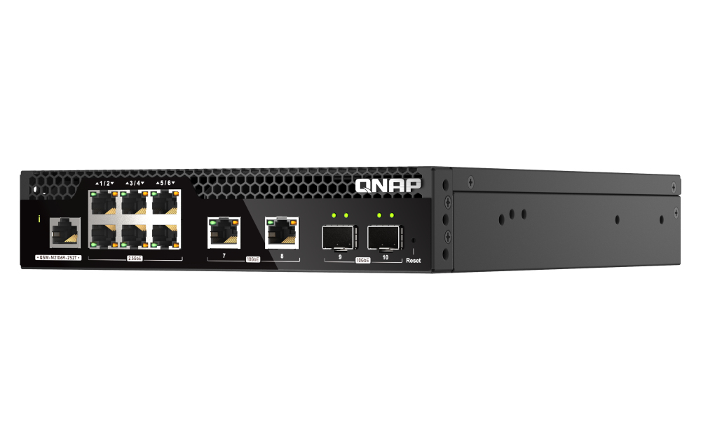 QNAP QSW M2106R 2S2T - vue 4