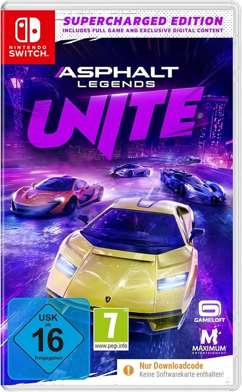 Asphalt Legends Unite: Supercharged Edition SWITCH [Code de ...