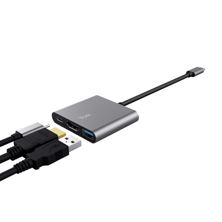 Trust Dalyx USB 3.2 Gen 1 3.1 Gen 1 Type C Aluminium Neuf - vue 3