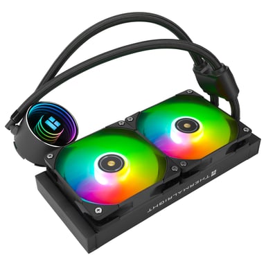 Thermalright Frozen Notte 240 BLACK ARGB Procesador Kit de refrigeración líquida 12 cm Negro 1 pieza(s)