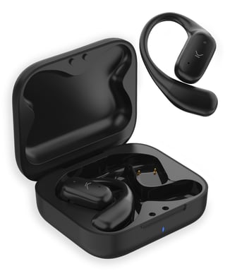 Ksix Cosmos Casque True Wireless Stereo (TWS) Ecouteurs Sports Bluetooth Noir