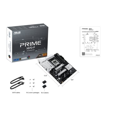 ASUS PRIME X870-P AMD X870 Zócalo AM5 ATX
