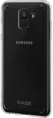 Coque hybride invisible pour Samsung Galaxy A6 (2018), Transparent