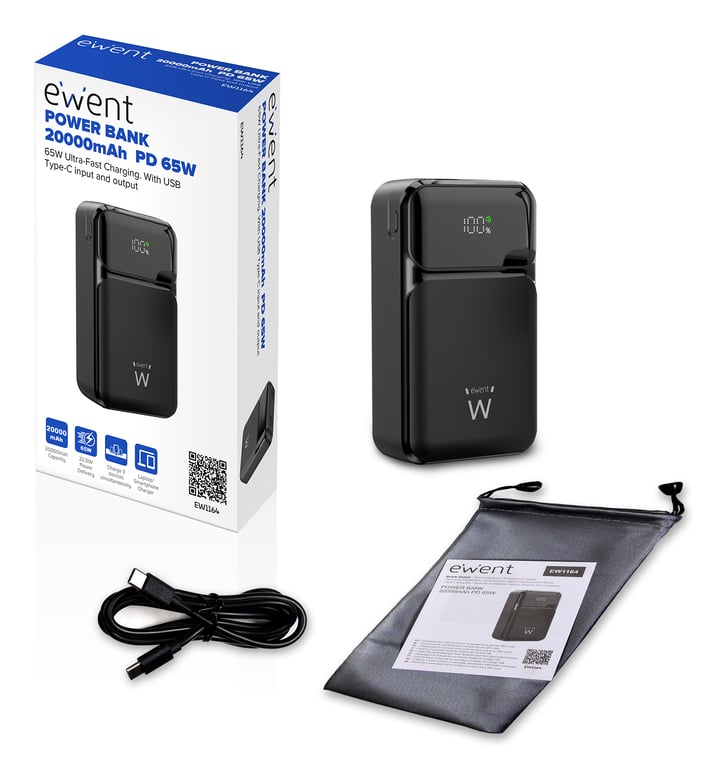Powerbank Eminent EW1164 20000 mAh - vue 3
