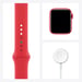 Apple Watch Series 6 (GPS + Cellulaire), 40mm Aluminium Rouge et bracelet sportif Rouge