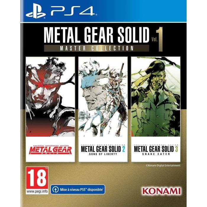 Metal Gear Solid Master Collection Vol. 1 PS4 - vue 2