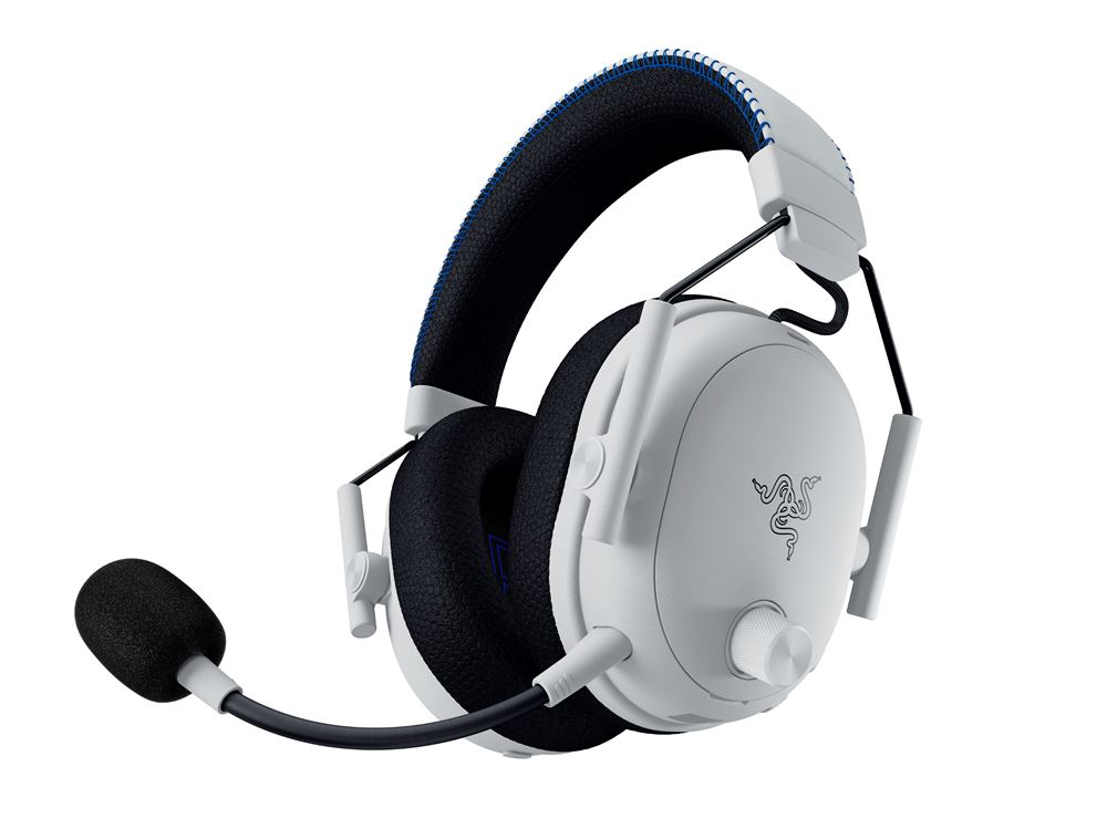 Razer BlackShark V3 Pro for Playstation Casque Gaming sans Fil avec réduction Active du Bruit ANC Haut parleurs Triforce 50mm HyperSpeed 2 4 GHz THX Spatial Audio PS5PC | - vue 8