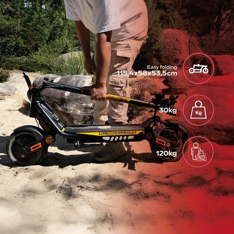 UrbanGlide ALL ROAD 6 2x2 – Trottinette électrique 10 double moteur Neuf - vue 6