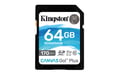¡Tecnología Kingston Canvas Go! Plus 64GB SD UHS-I Clase 10