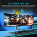 TITAN ARMY C49SHC Moniteur de jeu de 49 pouces, 3840*1080 panneau CSOT HVA, écran incurvé surdimensionné 32:9, taux de rafraîchissement élevé de 144Hz, Smart PIP/PBP écran partagé, Adaptive-Sync