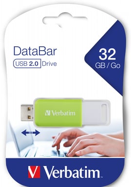 Unità flash USB Verbatim V DataBar 32 GB USB Type-A 2.0 Verde