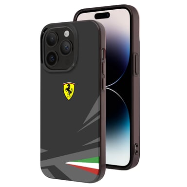 Cover per iPhone 14 Pro bi-materiale compatibile ricarica QI
