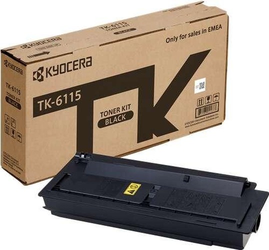 TONER KYOCERA TK-6115 Bk 15.000PP x M4125idn M4132idn - Neuf