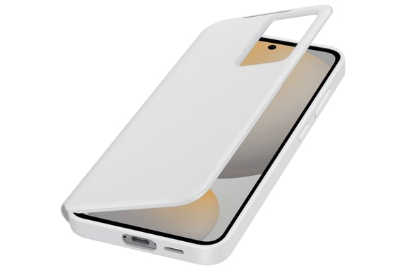Samsung Original S View Cover per Galaxy S24 FE - Bianco