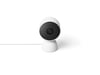 Cámara de vigilancia inalámbrica Bluetooth para interiores y exteriores Google Nest Cam Snow White