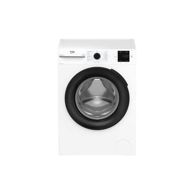 Lave-linge frontal Beko BM3WFT38211B 8 kg 1200 tr/min 15 programmes A-10% Design Lift blanc