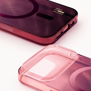 iDeal of Sweden Coque Clear MagSafe pour Apple iPhone 18 Pro Max / 17 Pro Max - Cherry Lacquer