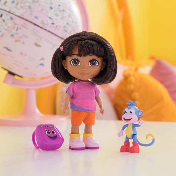 Spin Master Poupee Dora 15 Cm + Figurine Babouche Dora - vue 5