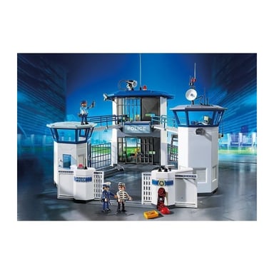 Playmobil City Action Comisaría de policía con prisión