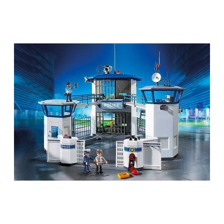 Playmobil 6919 City Action : Commissariat de police avec prison Playmobil - vue 5