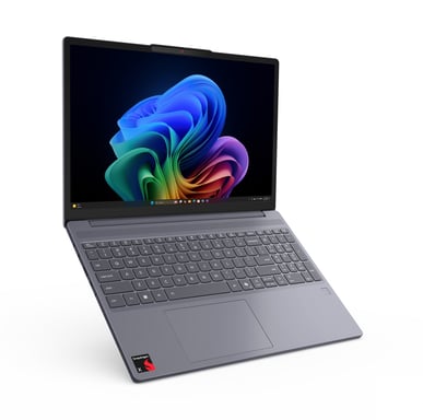 Lenovo IdeaPad Slim 3 15Q8X10 Copilot+ PC Qualcomm Snapdragon X1-26-100 Ordinateur portable 38,9 cm (15.3'') WUXGA 16 Go LPDDR5x-SDRAM 512 Go SSD Wi-Fi 6E (802.11ax) Windows 11 Home Français Gris
