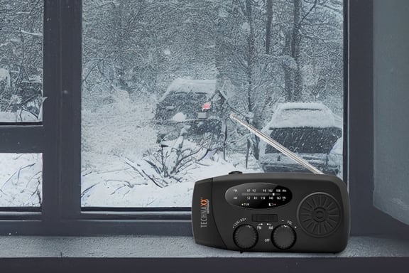 Technaxx TX-238 Portable Analogique et numérique Noir