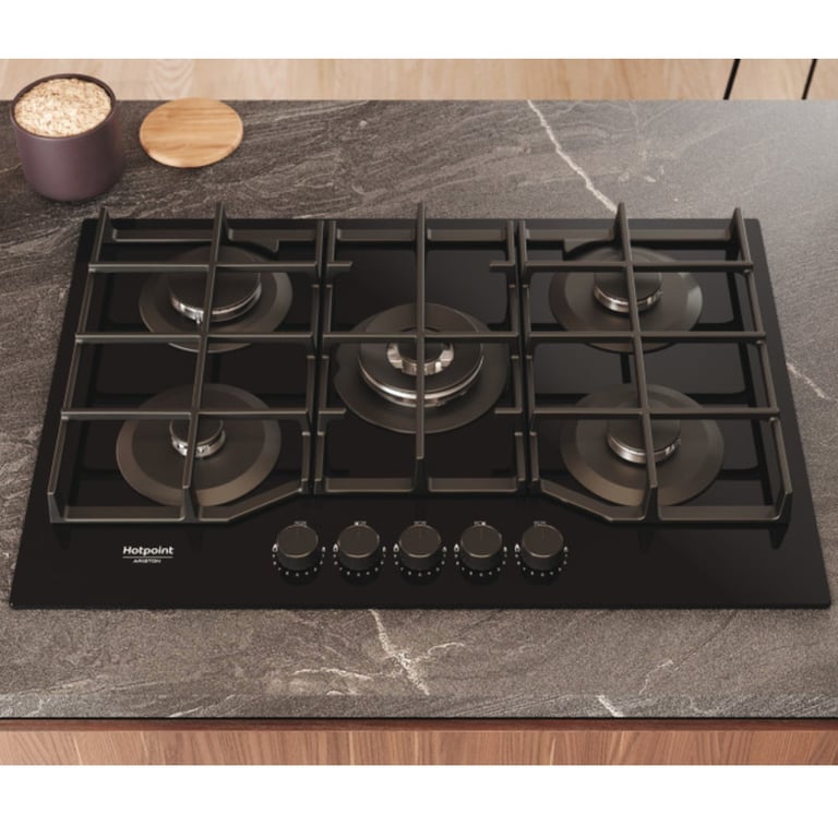 Hotpoint HAGS /BK 1 Intégré 73 cm Gaz 5 zones - vue 5