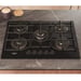 Hotpoint HAGS 72F/BK 1 Negro Integrado 73 cm Gas 5 zona(s)