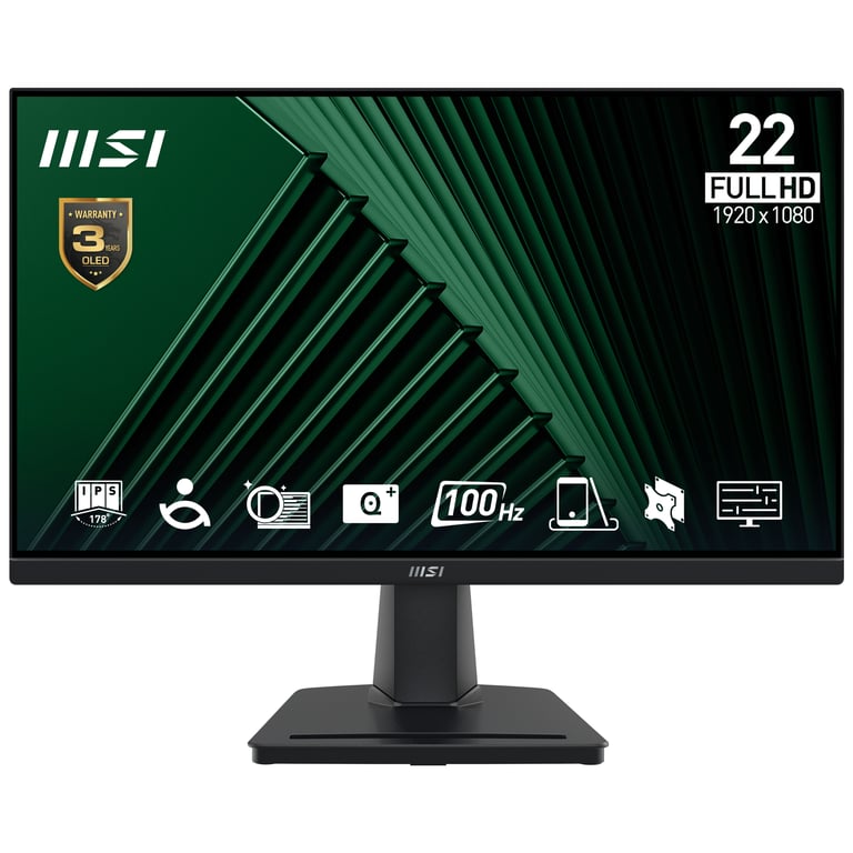 MSI PRO MP225V 21.5 LED VA FullHD 100Hz Adaptive Sync - vue 9