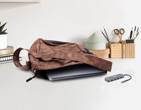 D-Link Hub USB-C vers 4 ports USB 3.0 avec alimentation DUB-2340