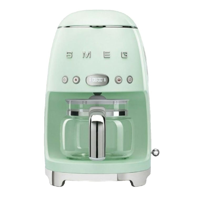 Cafetière filtre SMEG 10 tasses Vert d'eau - Neuf