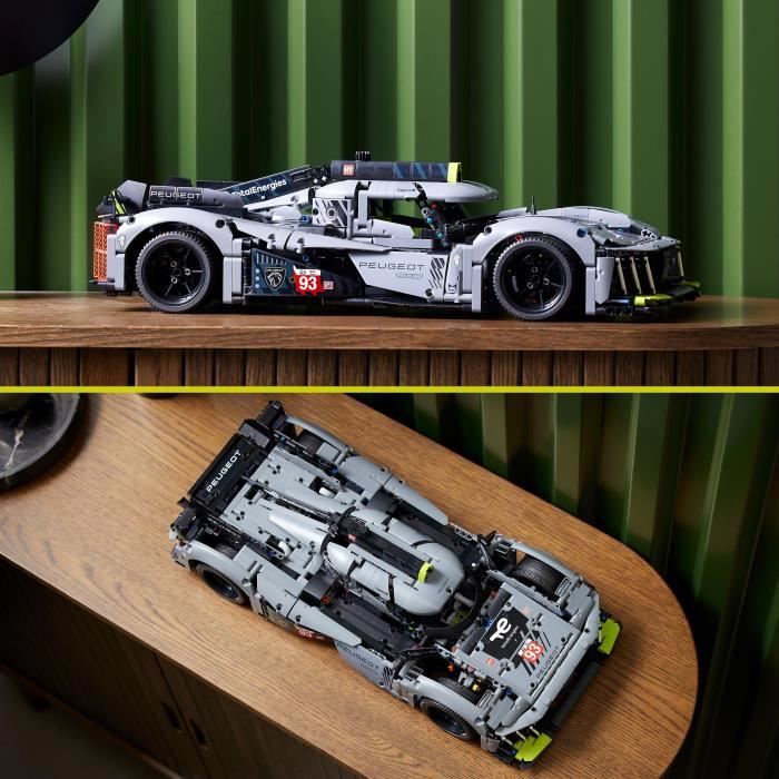 Lego Technic Peugeot 9x8 24h Le Mans Hybrid Hypercar 42156 Lego - vue 4
