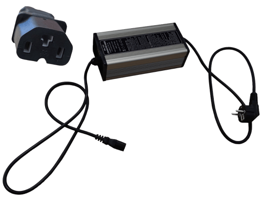 Chargeur 84V 5A pour Lycke Retro50, Leo50 & Road50