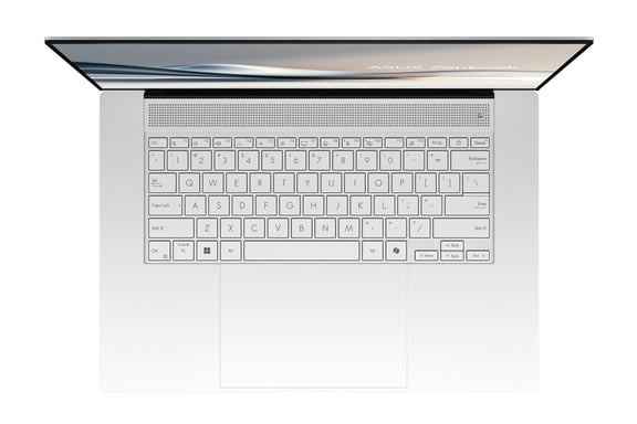 Asus Zenbook 16" Blanc - vue 3