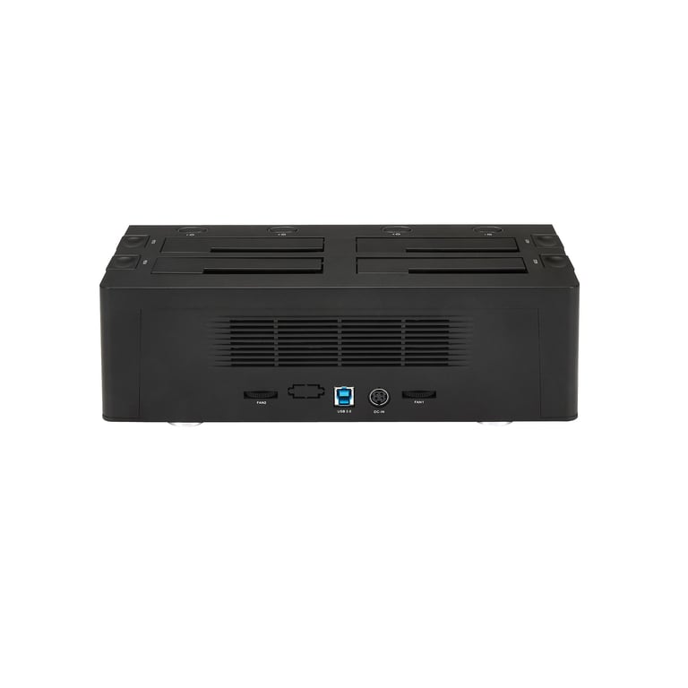 StarTech.com Station d'accueil USB 3.0 pour 4 disques durs SATA III 2 5"/3 5" 6Gb/ Dock HDD / SSD avec UASP et ventilateurs SDOCK4U33 - vue 2